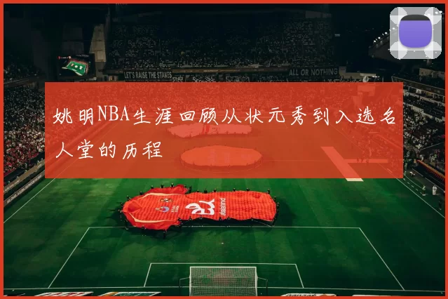 姚明NBA生涯回顾从状元秀到入选名人堂的历程