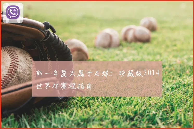 那一年夏天属于足球:珍藏版2014世界杯赛程指南