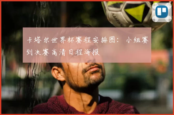 卡塔尔世界杯赛程安排图：小组赛到决赛高清日程海报
